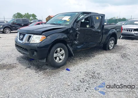 2012 Nissan Frontier Sv из США, поврежденный, VIN 1N6AD0CW0CC445220